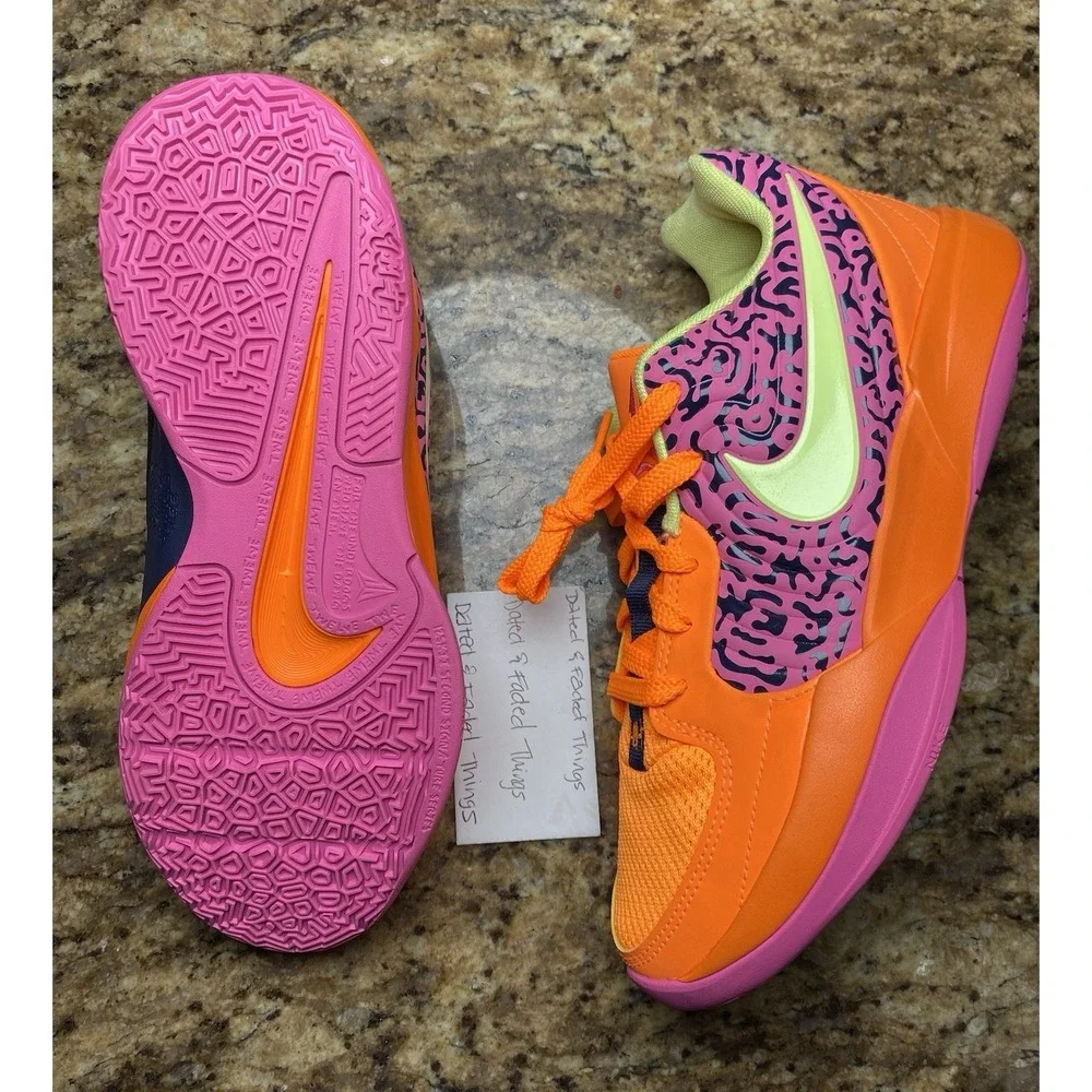 Nike Ja 2 SE GS Rhythm of Ja Obsidian Lemon Kids Size 6.5 HM5061-400 *Brand New*